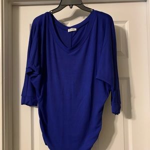 Biagio blue blouse